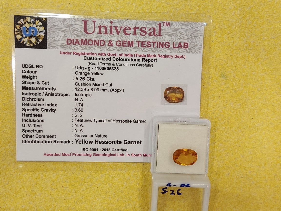 5.26 Carat Natural Garnet