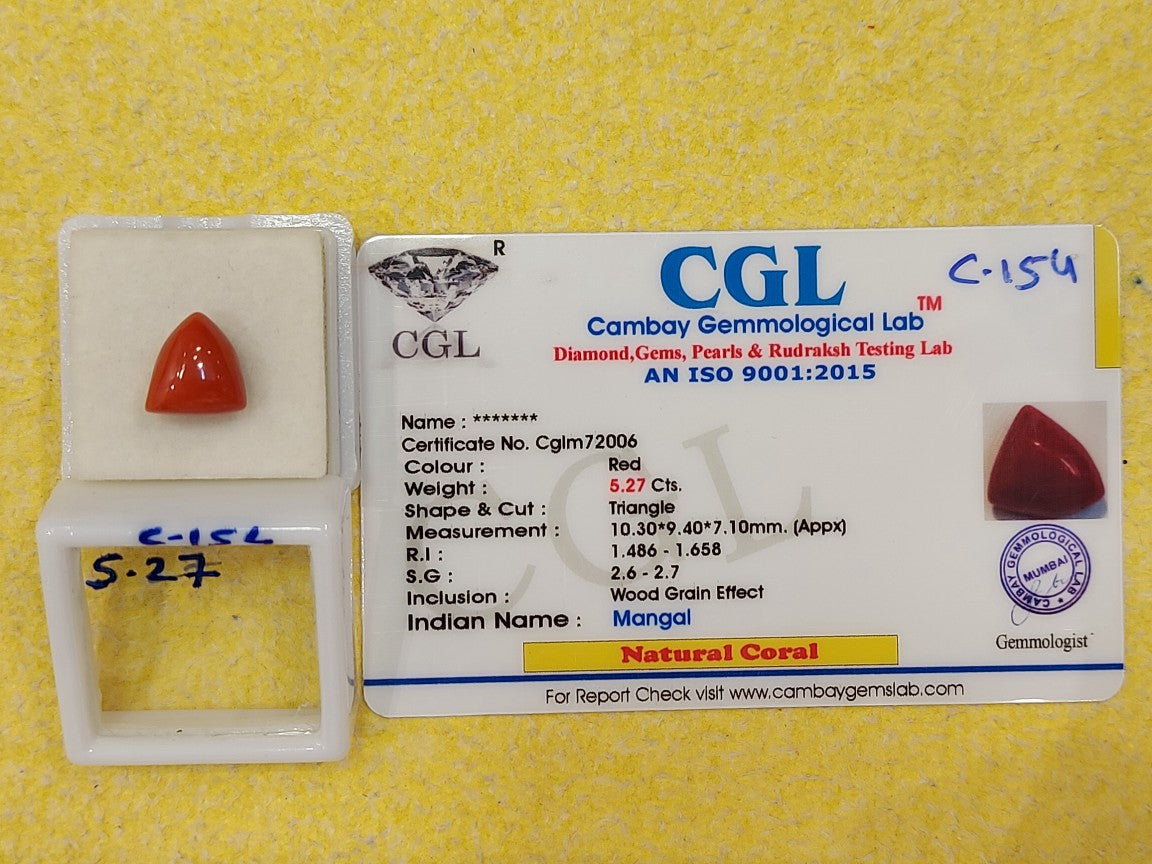 5.27 Carat Natural Coral