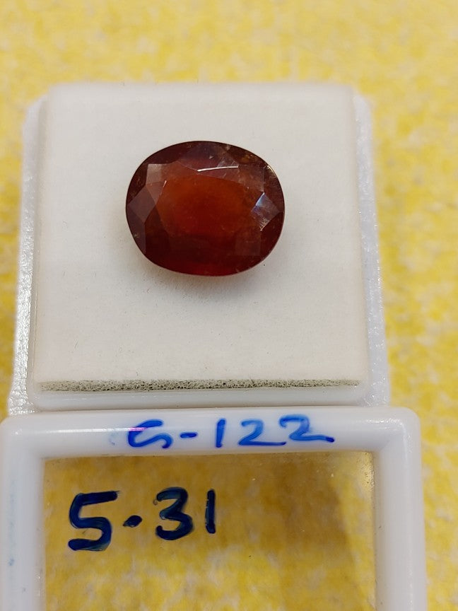 5.31 G-122 Carat Natural Garnet