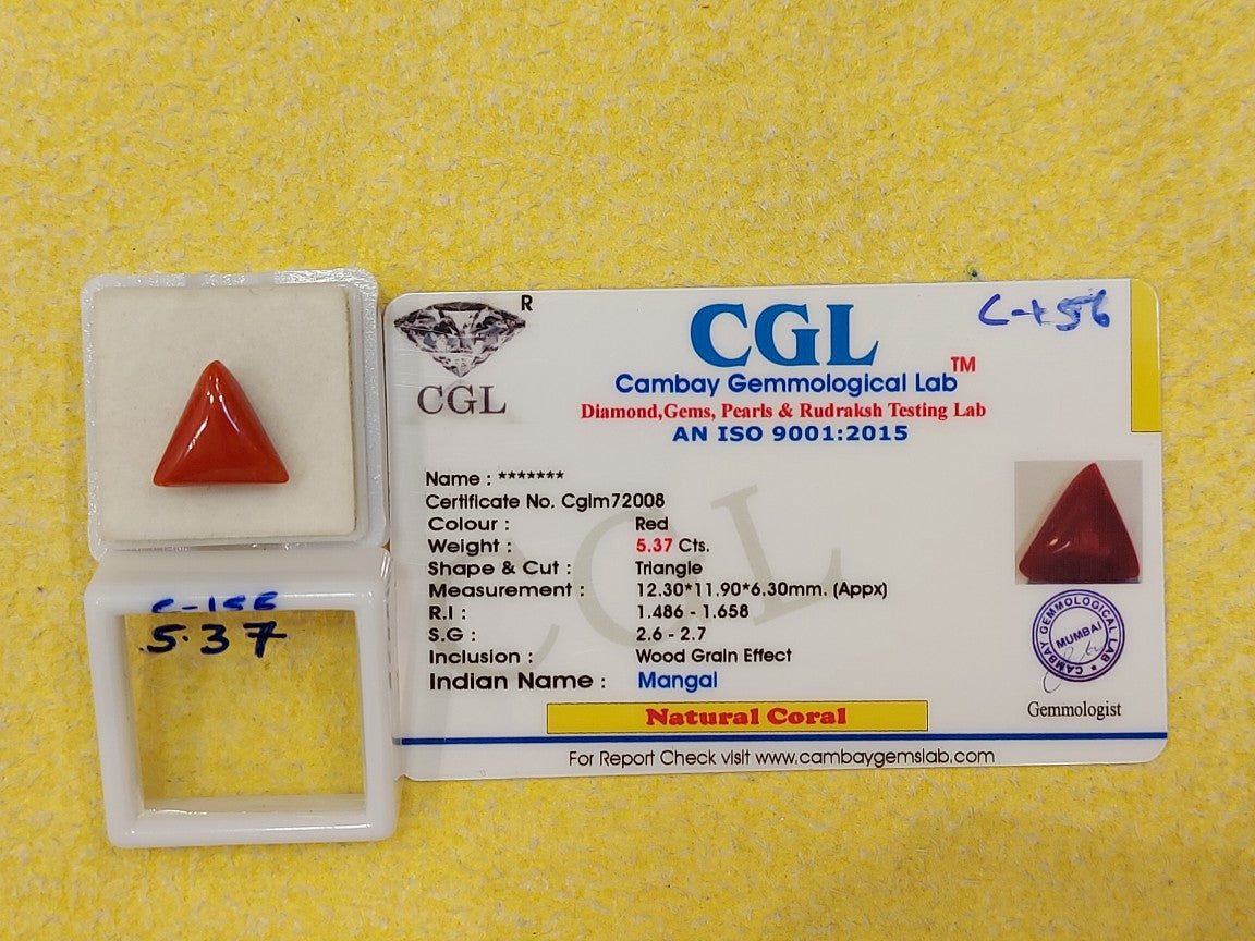 5.37 Carat Natural Coral