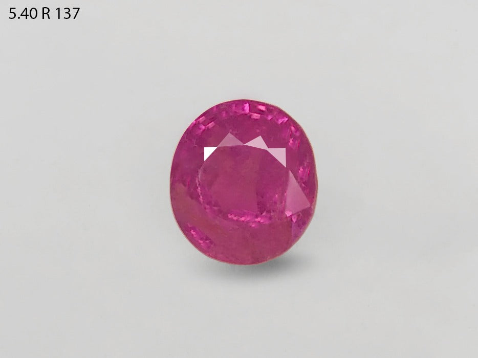 5.40 Carat Natural Old Ruby