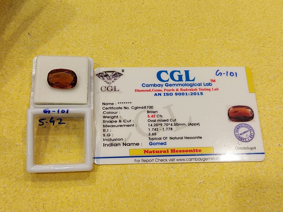 5.42 Carat Natural Garnet