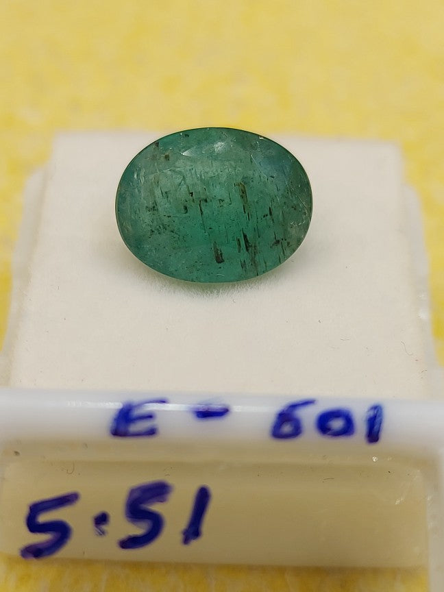 5.51 Carat Natural Emerald Stone