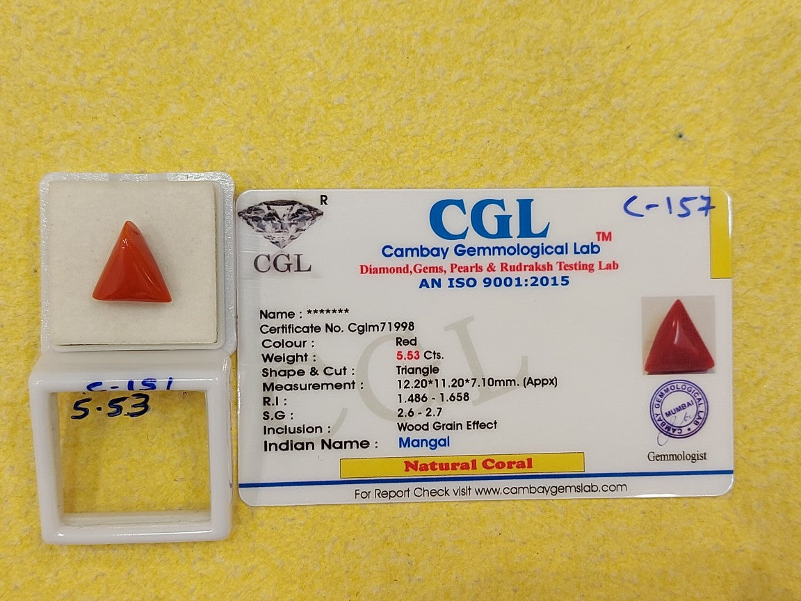 5.53 Carat Natural Coral