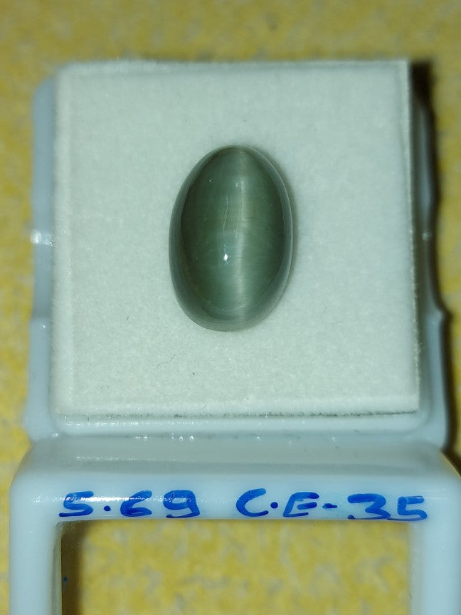 5.69 Carat Natural Cats Eye Stone