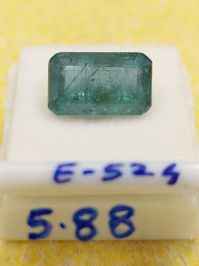 5.88 Carat Natural Emerald Stone