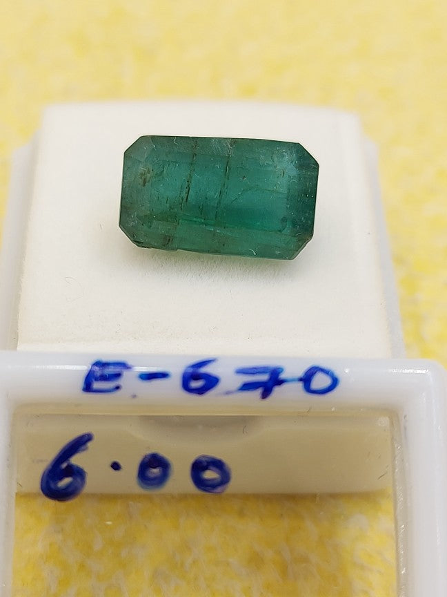 6.00 Carat Natural Emerald Stone