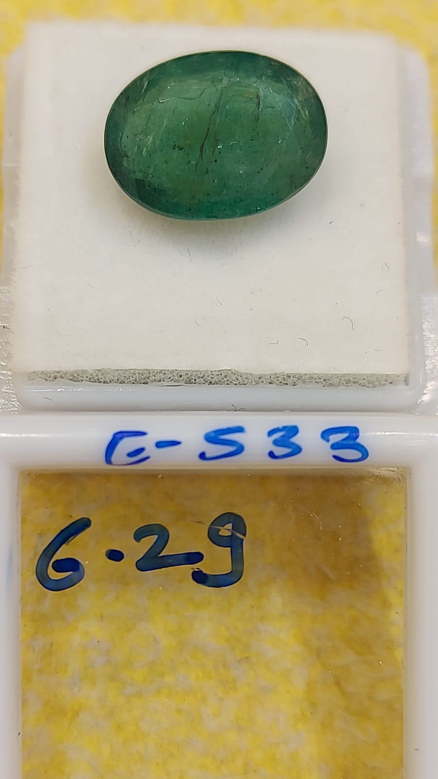 6.29 Carat Natural Emerald Stone