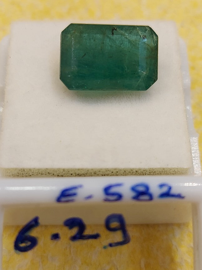 6.29 Carat Natural Emerald Stone