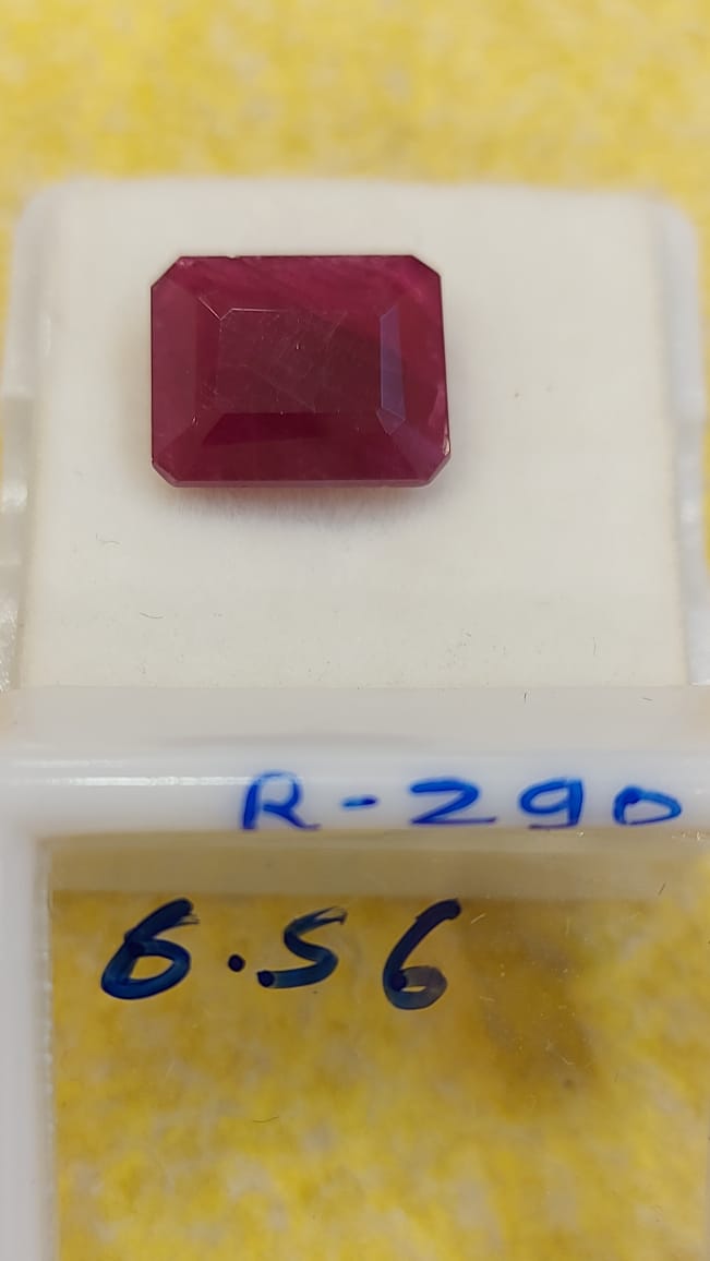 6.56 Carat Natural Old Ruby