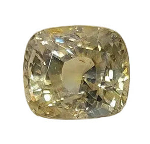 6.72 Carat Natural Yellow Sapphire Stone