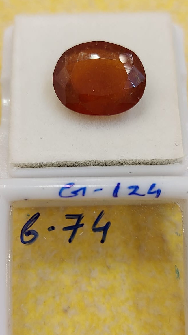 6.74 Carat Natural Garnet