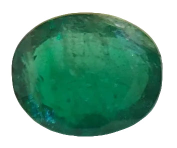 6.82 Carat GII Certified Natural Zambian Emerald Gemstone