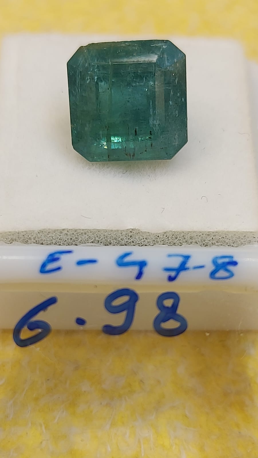 6.98 Carat Natural Emerald Stone