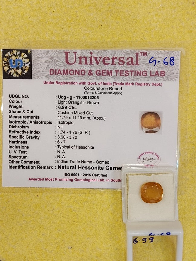 6.99 Carat Natural Garnet