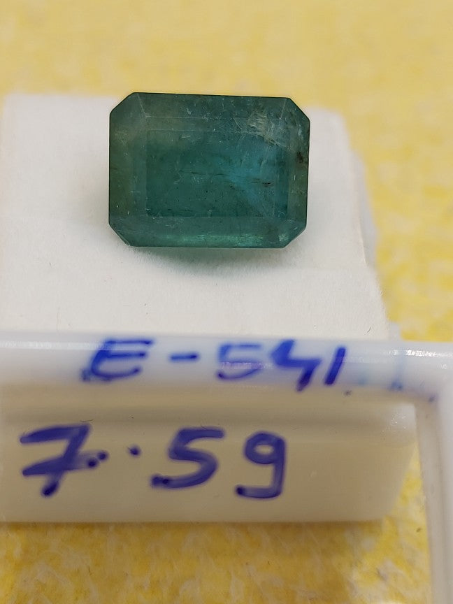 7.59 Carat Natural Emerald Stone