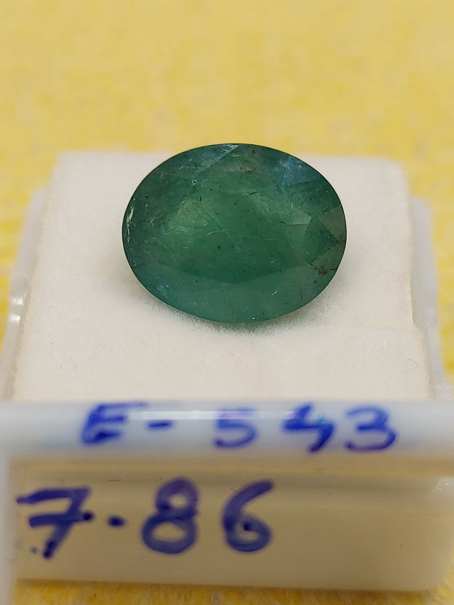 7.86 Carat Natural Emerald Stone