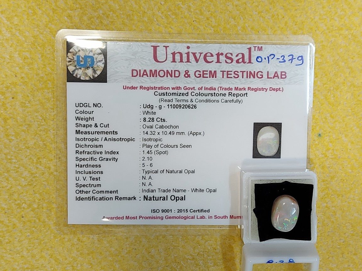 8.28 Carat Natural Opal Stone
