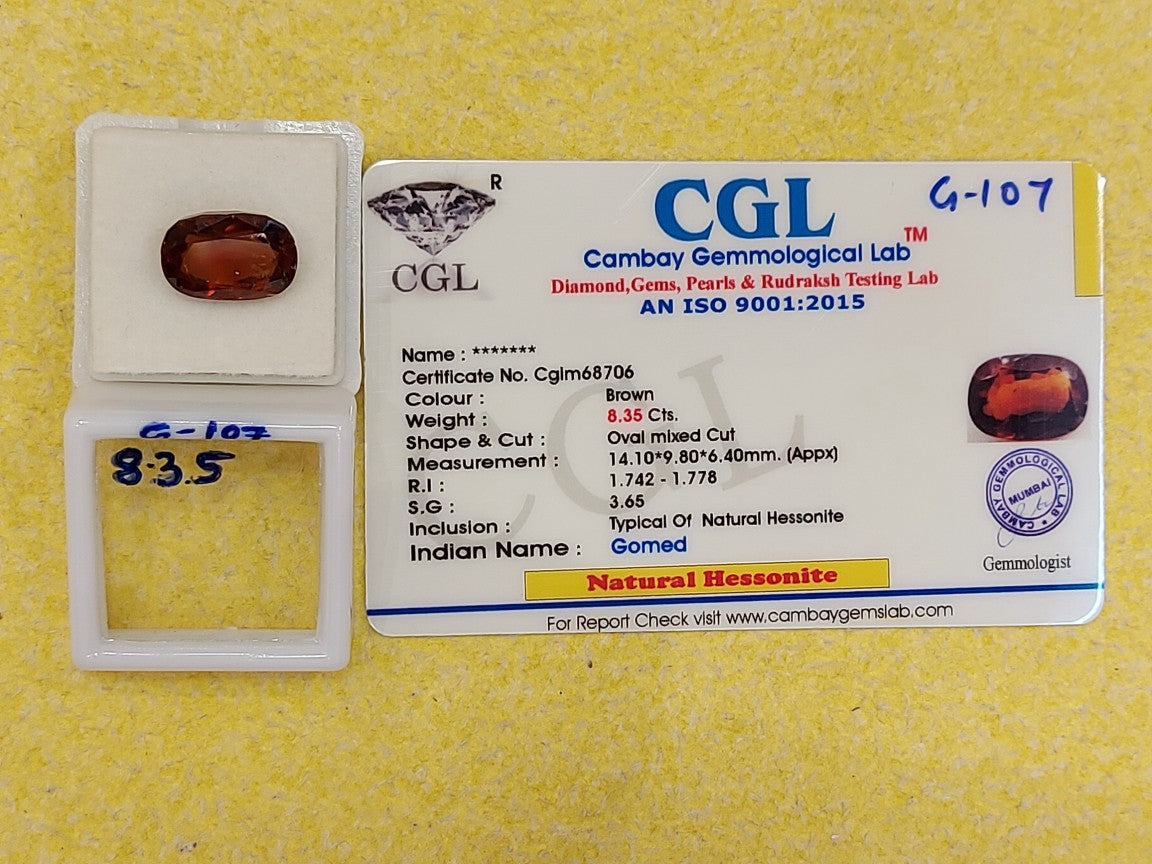 8.35 Carat Natural Garnet