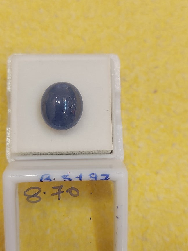 8.70 Carat Natural Blue Sapphire Stone