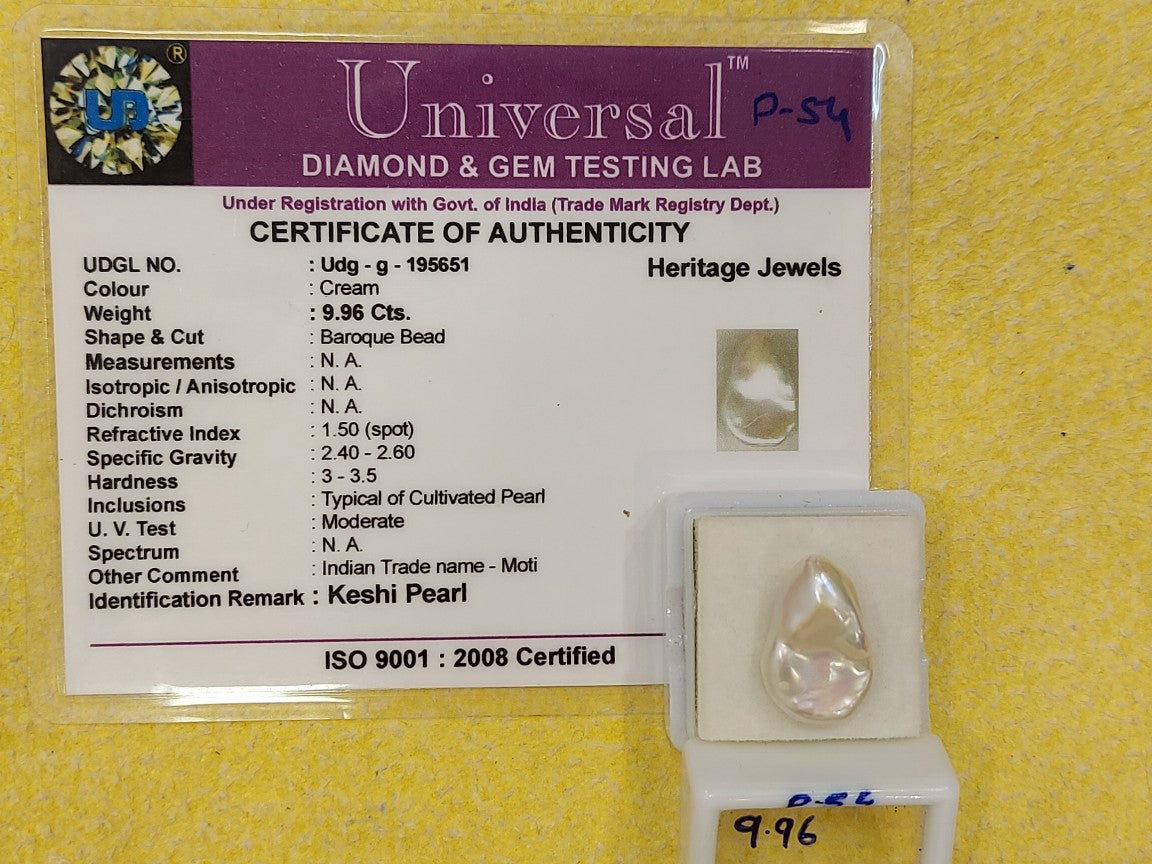 9.96 Carat Natural Pearl