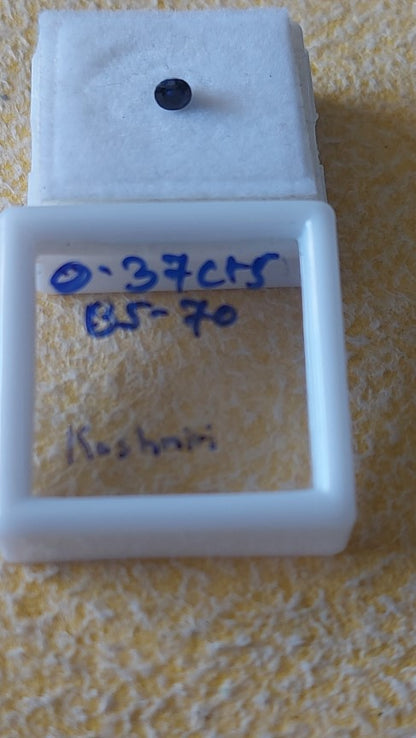 0.37 Carat Natural Blue Sapphire Stone