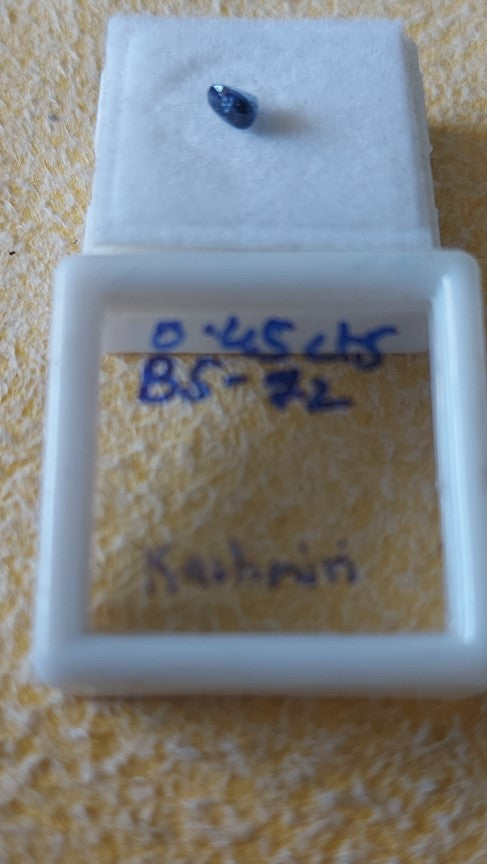 0.45 Carat Natural Blue Sapphire Stone