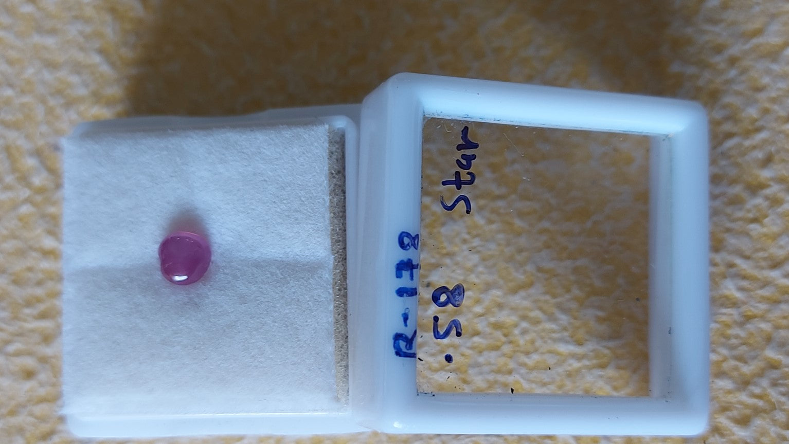 0.58 Carat Natural Old Ruby