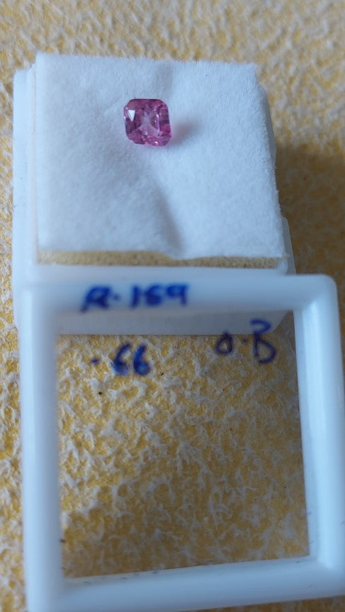 0.66 Carat Natural Old Ruby