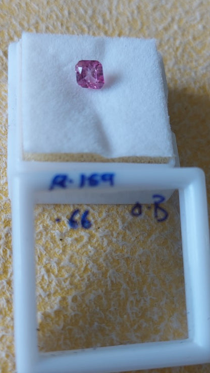 0.66 Carat Natural Old Ruby