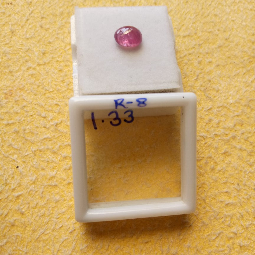 0.38 Carat Natural Old Ruby