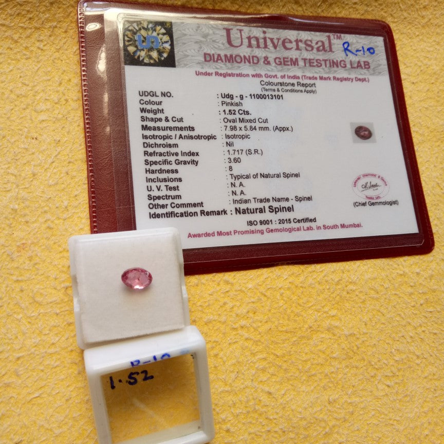 1.52 Carat Natural Old Ruby