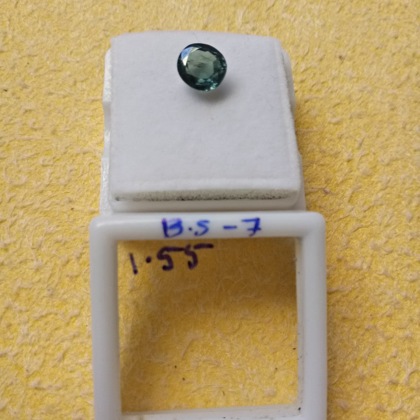 1.55 Carat Natural Blue Sapphire Stone