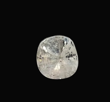 1.67 Carat Natural White Sapphire Stone