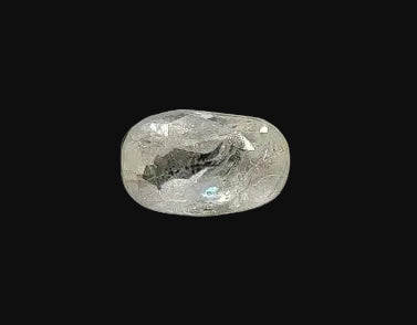 1.68 Carat Natural White Sapphire Stone