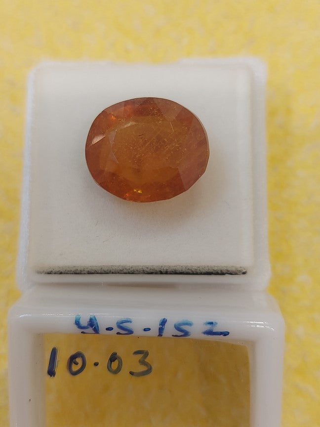 10.03 Carat Natural Yellow Sapphire Stone