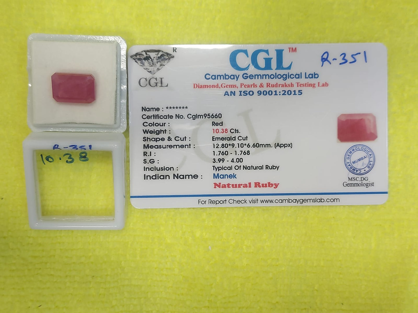 10.38 Carat Natural Old Ruby