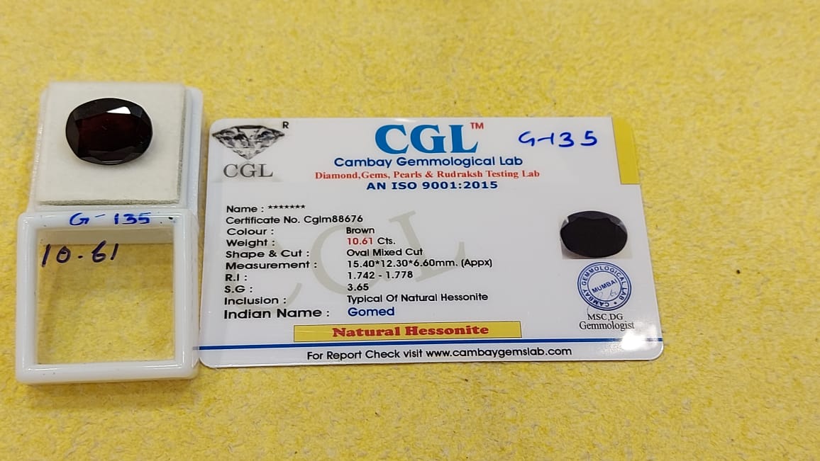 10.61 Carat Natural Garnet