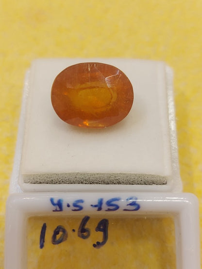 10.69 Carat Natural Yellow Sapphire Stone