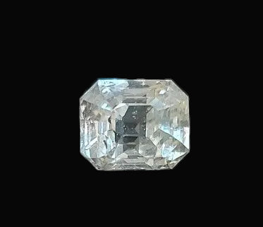2.01 Carat Natural White Sapphire Stone