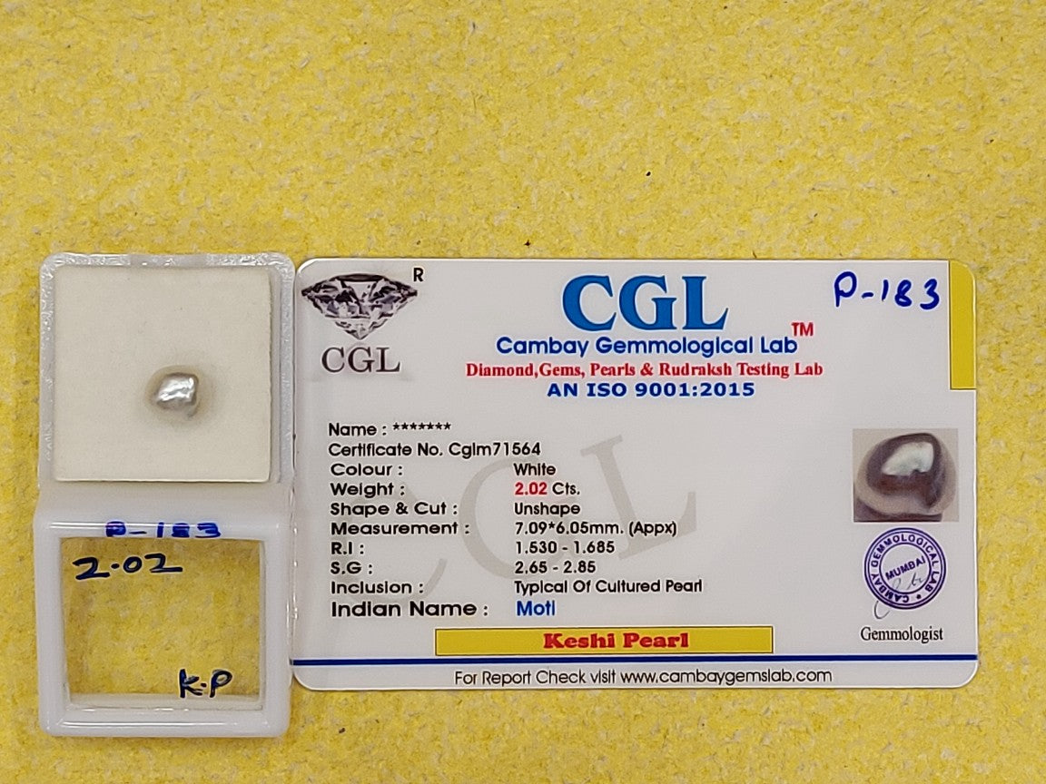 2.02 Carat Natural Pearl