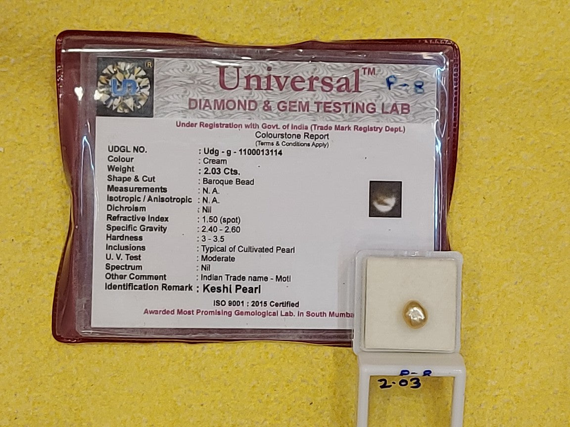 2.03 Carat Natural Pearl