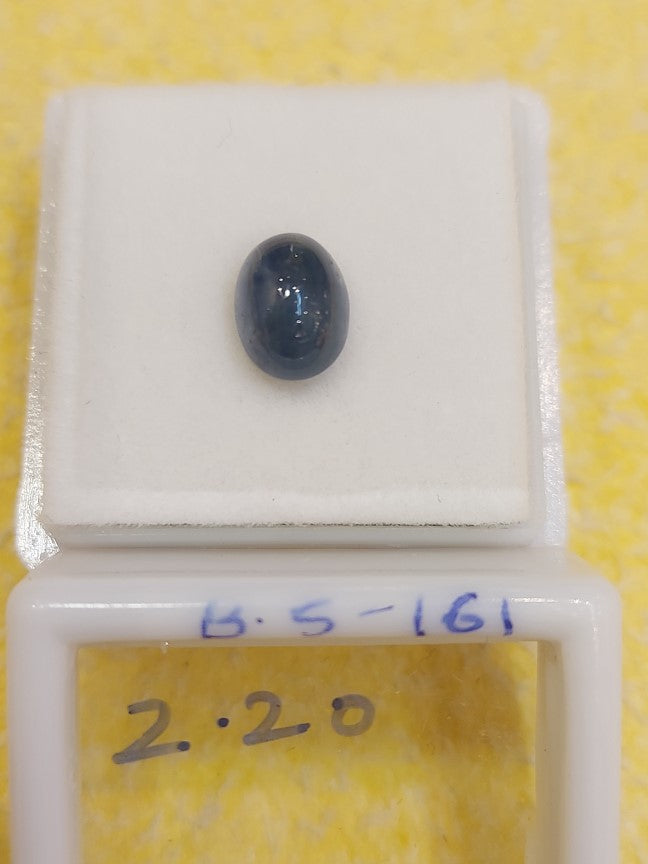 B.S-161 2.20 Carat Natural Blue Sapphire Stone