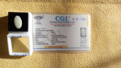 2.33 Carat Natural Opal Stone