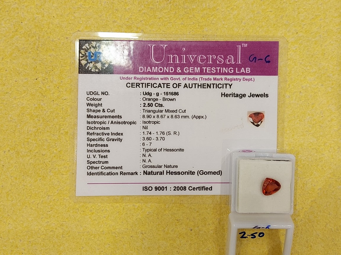 2.50 Carat Natural Garnet