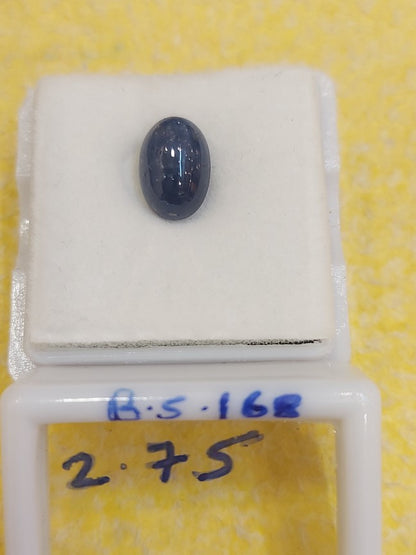 2.75 Carat Natural Blue Sapphire Stone