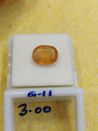 3.00 Carat Natural Garnet