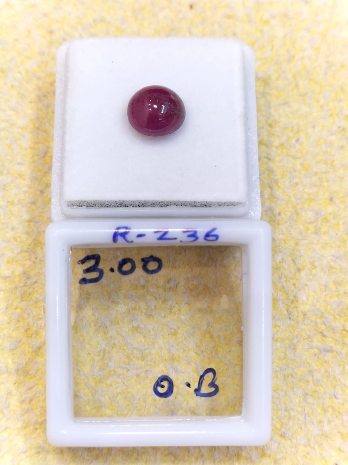3.00 Carat Natural Old Ruby