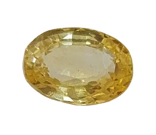 3.03 Carats GII Certified Natural Sri-Lankan Ceylon Yellow Sapphire Gemstone