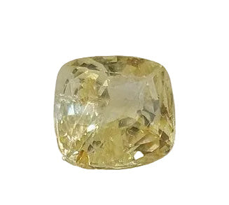 3.04 Carat Natural yellow Sapphire Stone